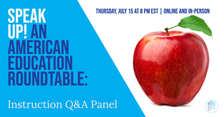 Speak Up! An American Education Roundtable: Instruction Q&A Panel